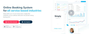 Weezly vs Simplybook.me: SimplyBook.me home page