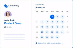 Calendly features, interface