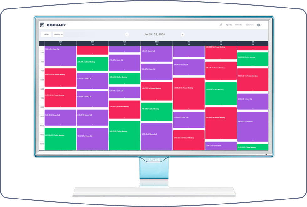 Bookafy Scheduling Tool