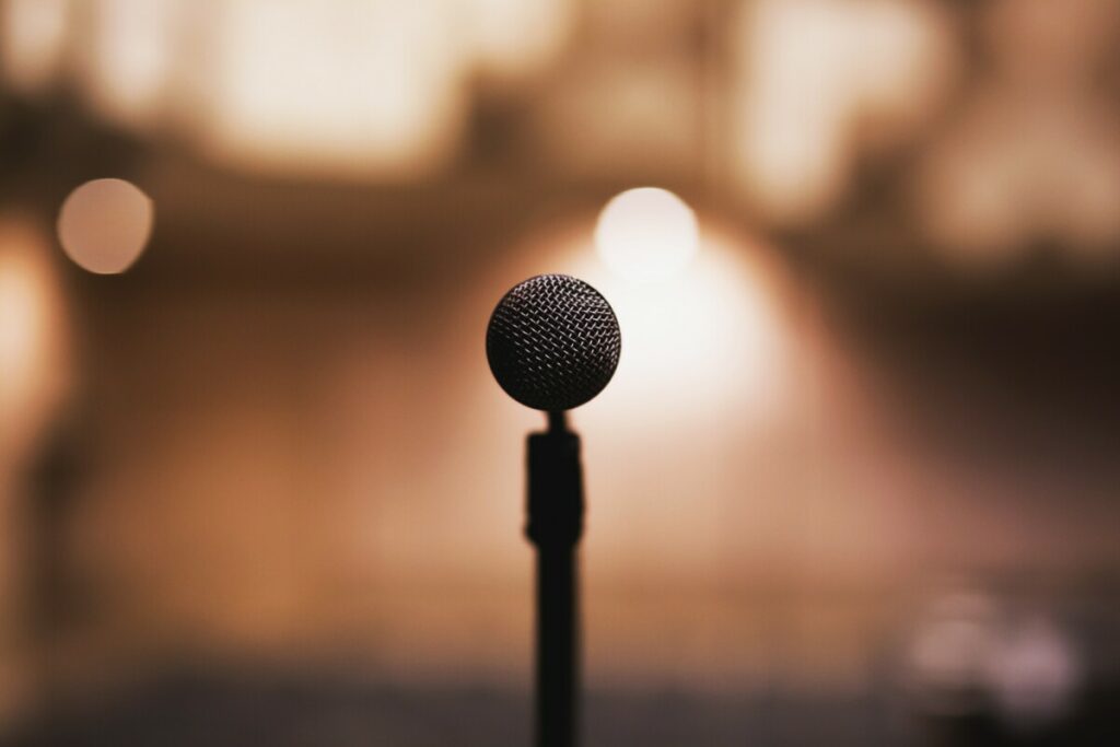 microphone for speech