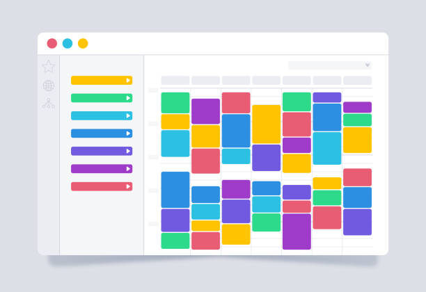 Business calendar scheduling planner all-day meetings