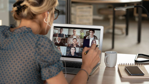 meeting you, online video meeting
