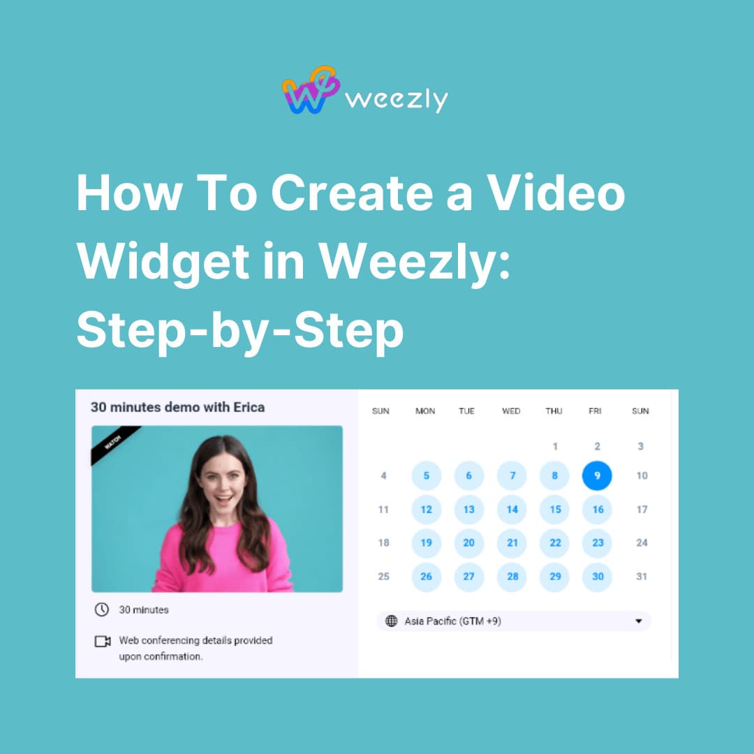 How to Create a Video Widget in Weezly: Step-by-Step (2026)