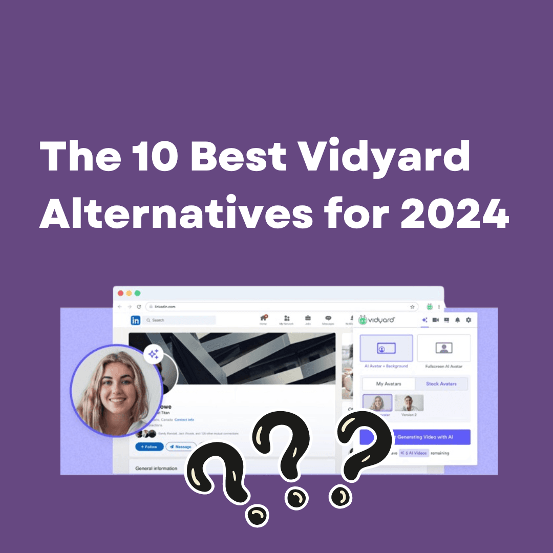The 10 Best Vidyard Alternatives for 2026