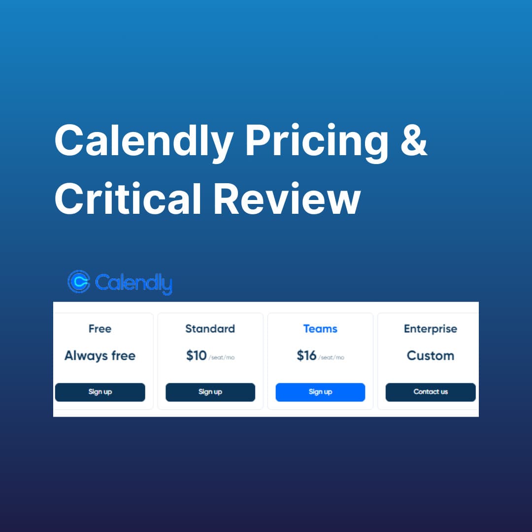 Calendly Pricing and Critical Review (2026)