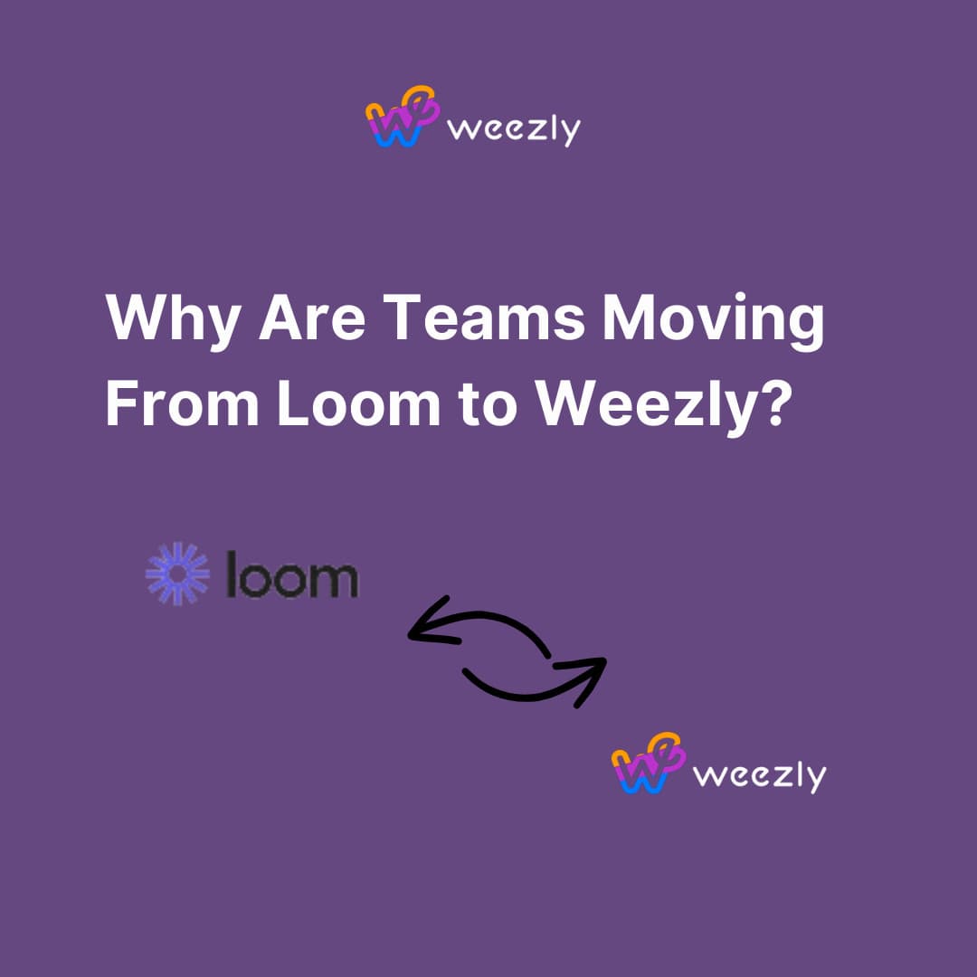 Why Sales Teams Are Moving From Loom to Weezly (2026)
