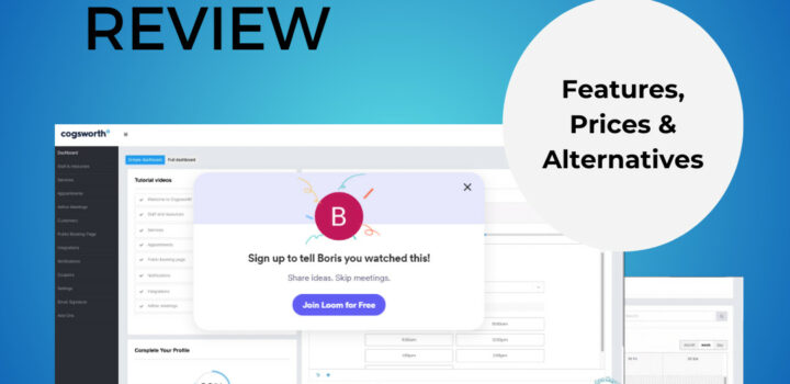 Featured image displaying the Cogsworth, advanced appointment scheduling software discussed in the article.