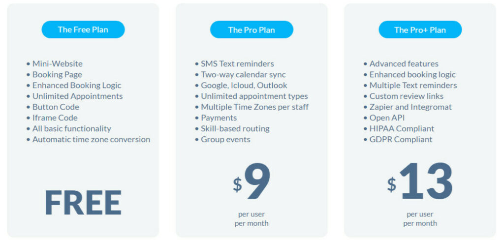 Bookafy pricing model