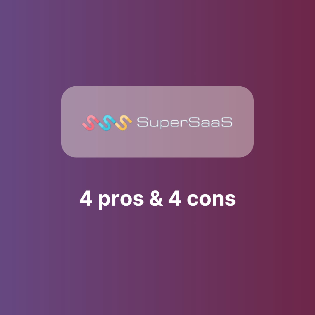 supersaas pros and cons