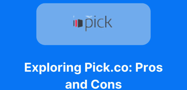 Pick.co pros and cons