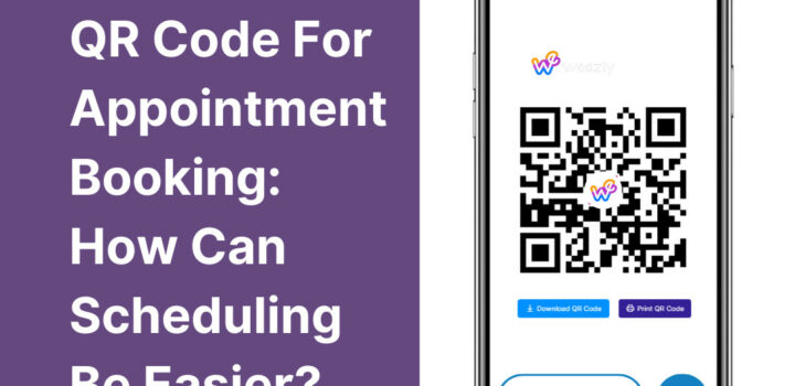 Weezly's QR Code for Appointment Booking