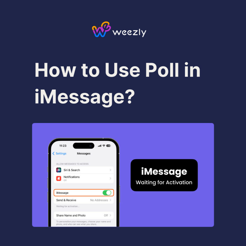 Learn How to Use Polls in iMessage!