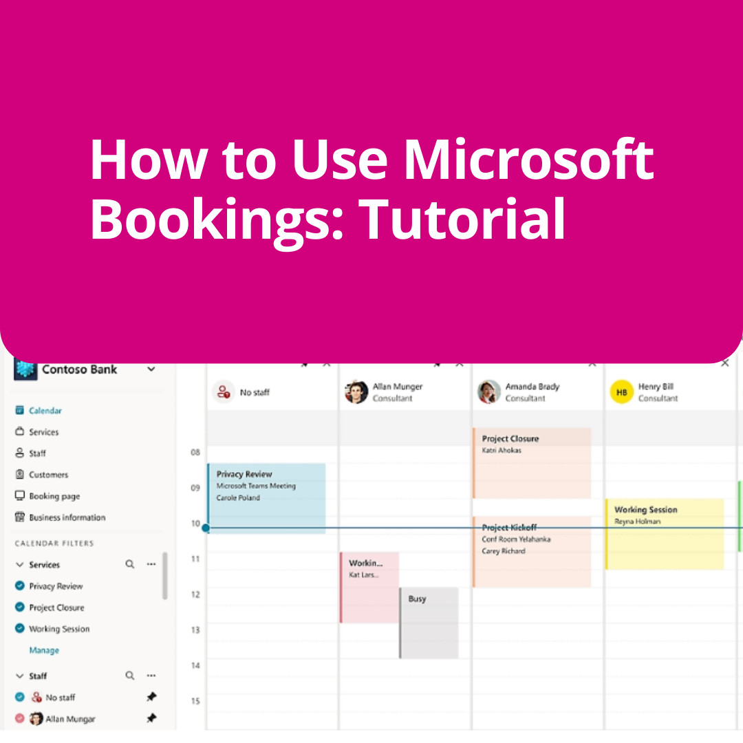 Microsoft Bookings article