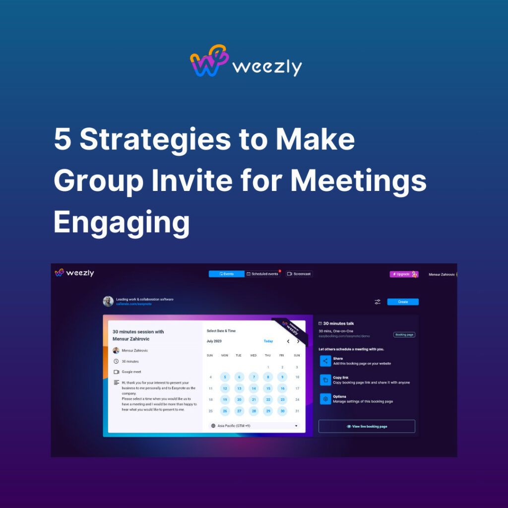 5 Strategies to Make Group Invite for Meetings Fun & Engaging
