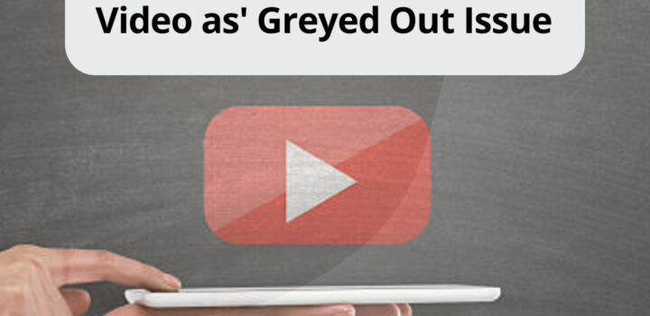 Troubleshooting the 'Save Video as' Greyed Out Issue