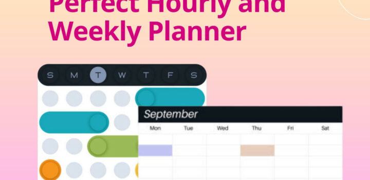 6 Steps to Create the Perfect Hourly and Weekly Planner