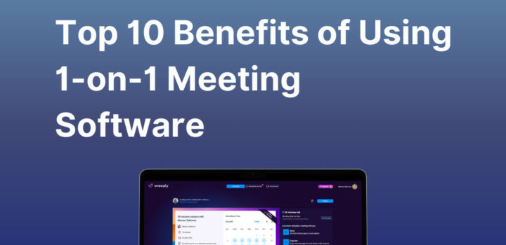 1 on 1 meeting software