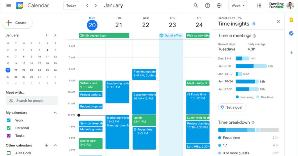 How to Change Time Zones on Google Calendar?