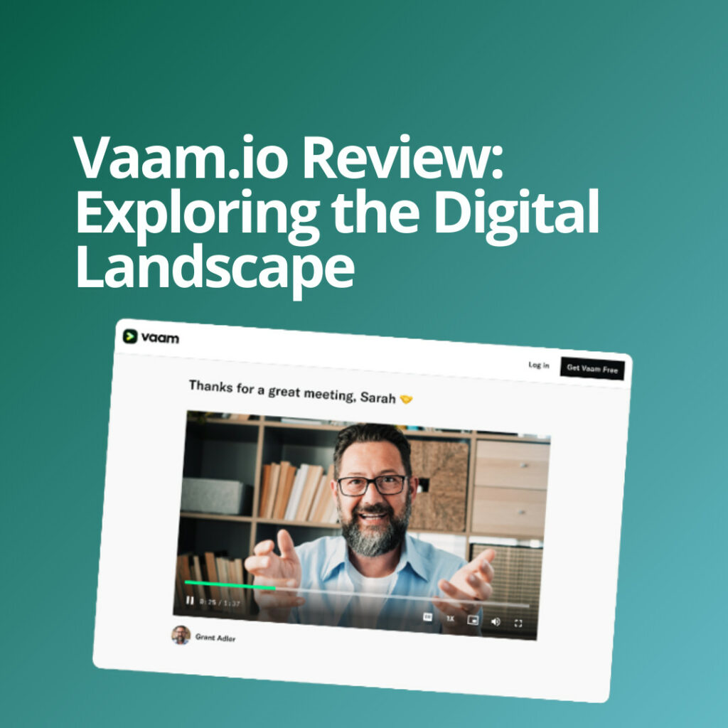 Vaam.io review article