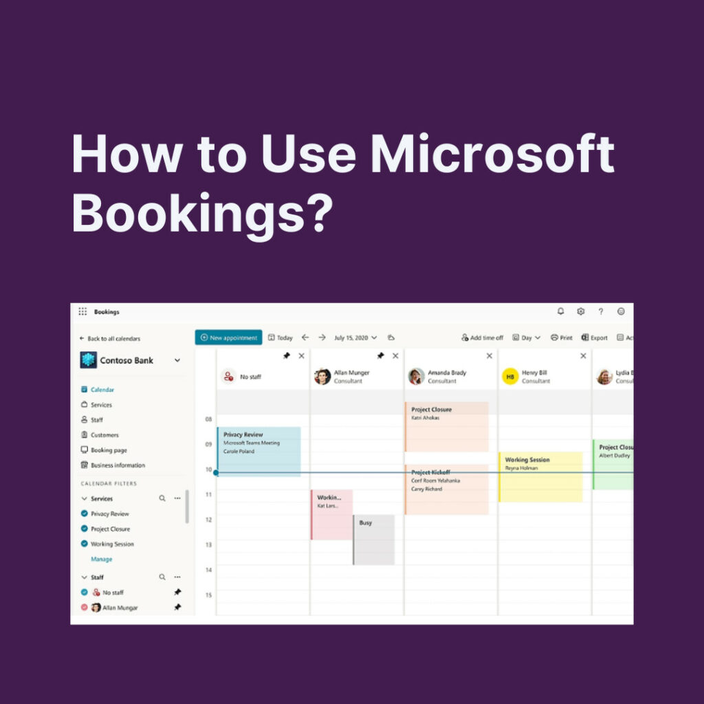 How to Use Microsoft Bookings: Tutorial