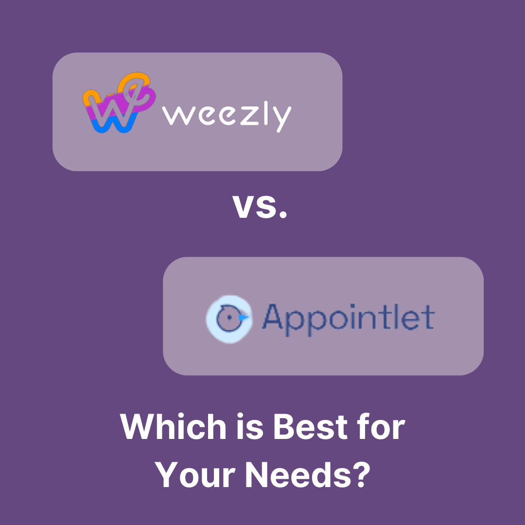 Weezly vs appointlet comparison