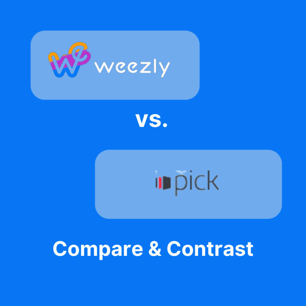 Weezly vs Pick.co