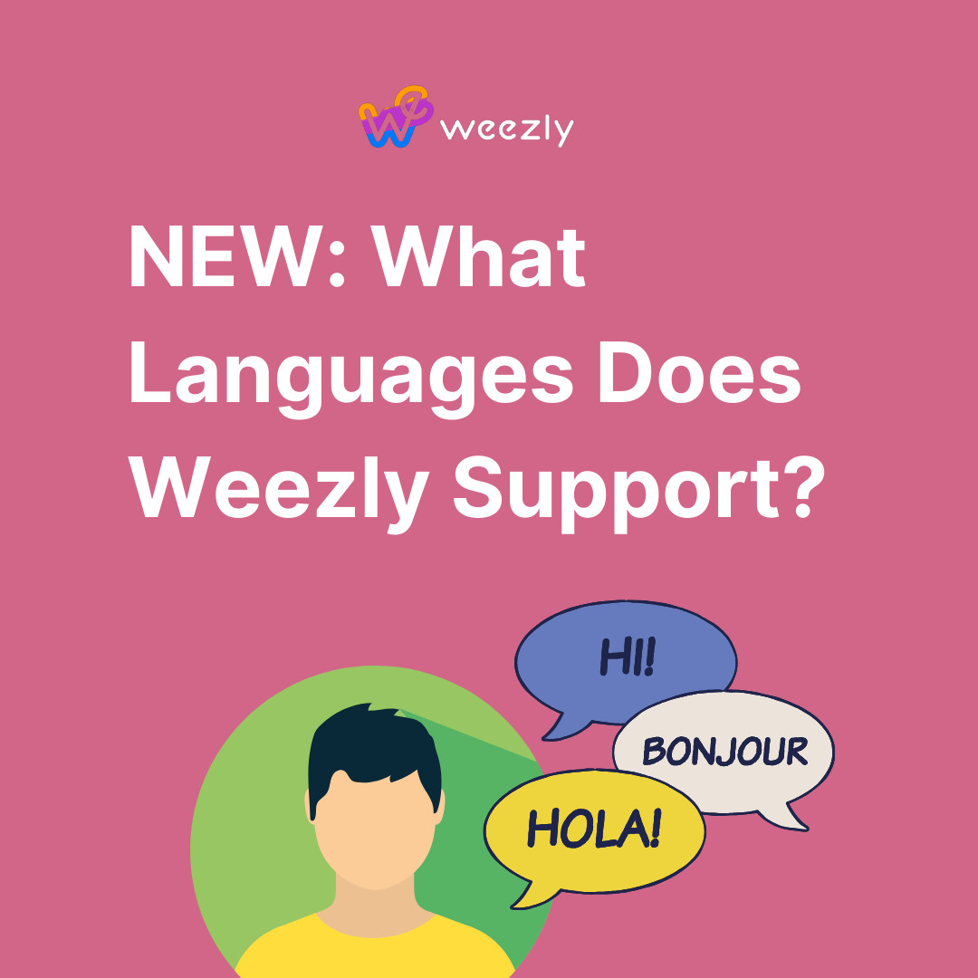 What Languages Does Weezly Support?