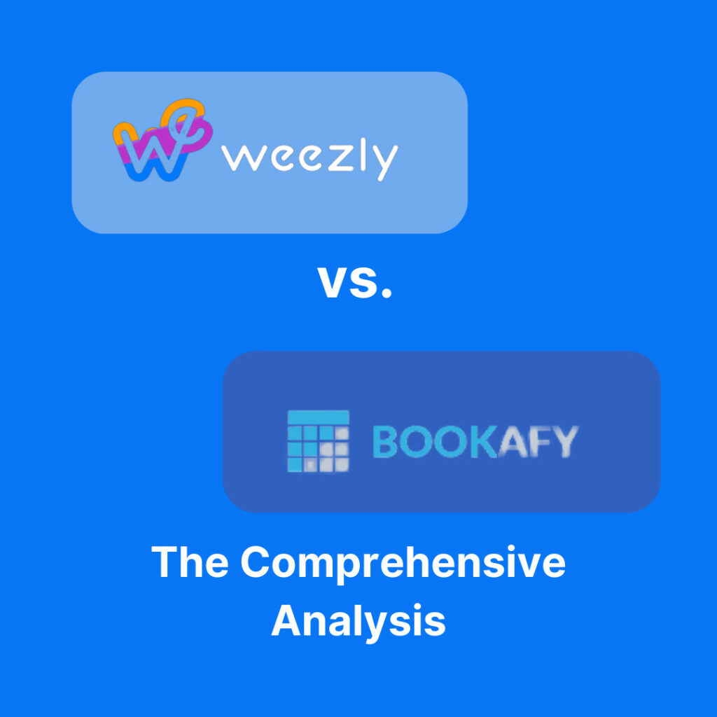 Weezly vs Bookafy comparasion