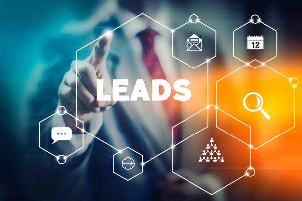 Mordern marketing concept and tools for important lead generation in digital networks. Salesforce Lead Management: Strategies & Best Practices