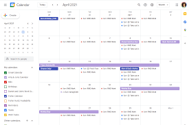 google calendar