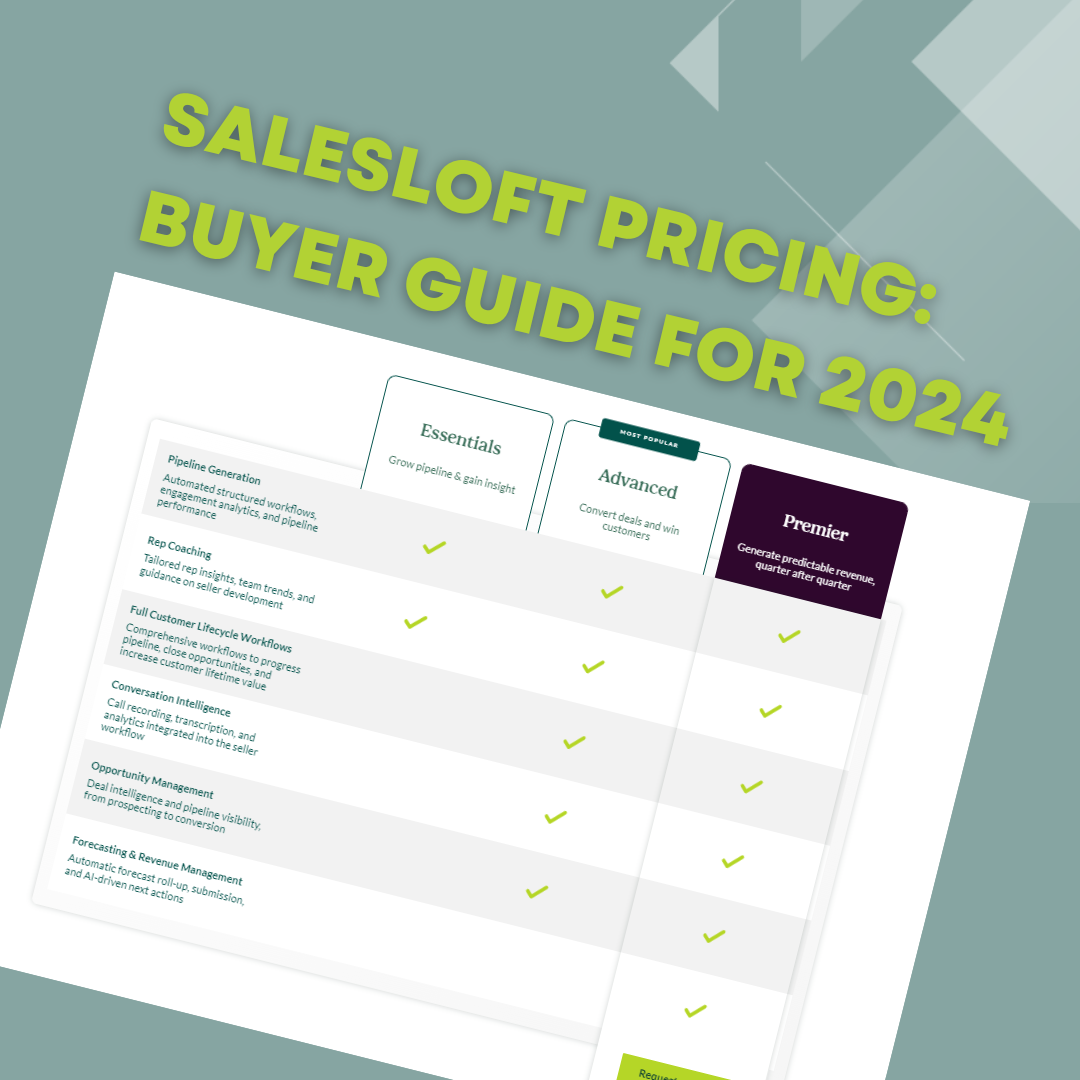 Salesloft Pricing