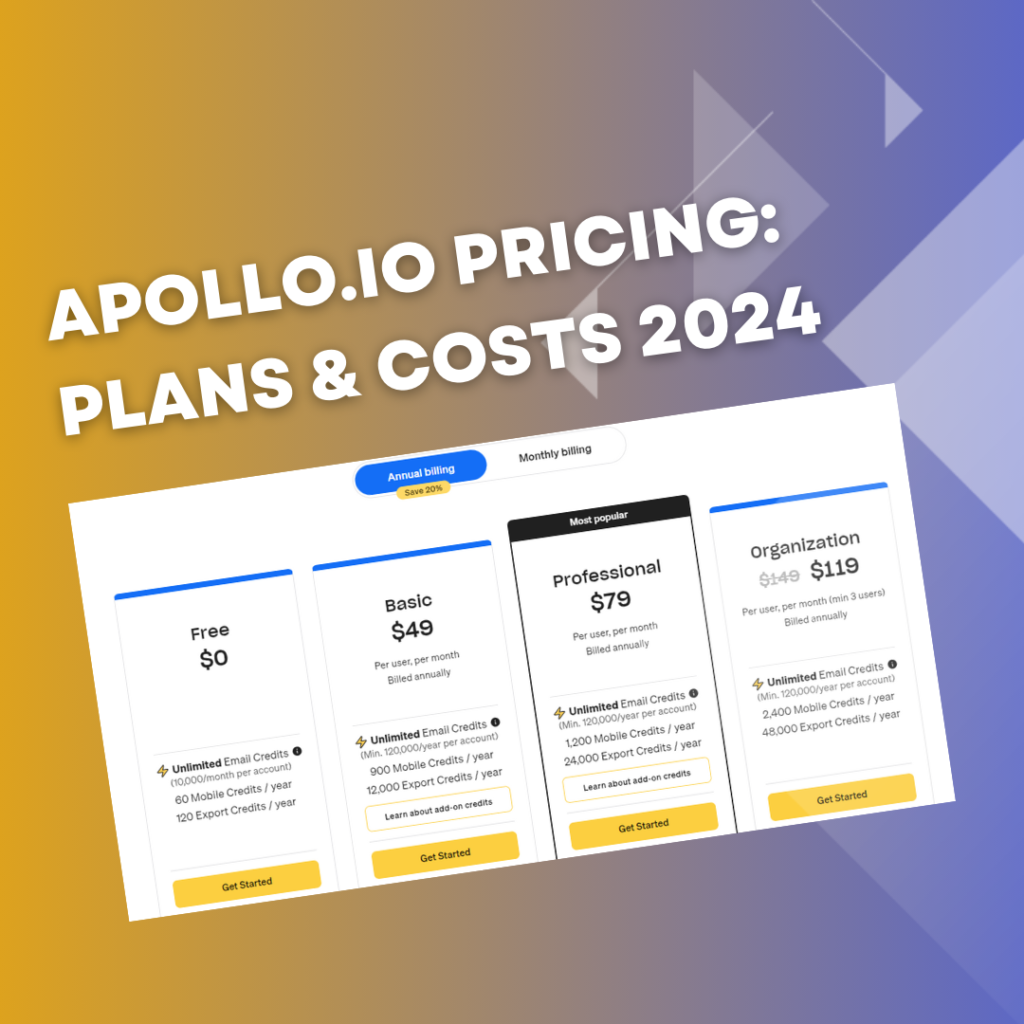 apollo.io pricing