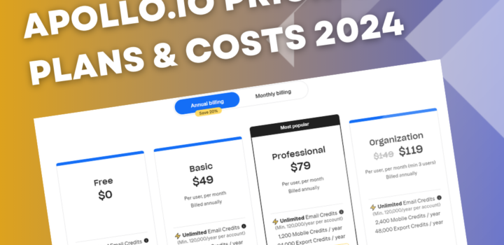 apollo.io pricing