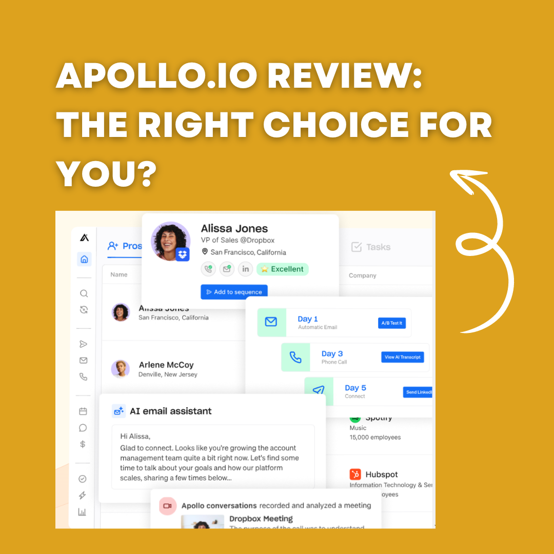 Apollo.io Review: The Right Choice For You?