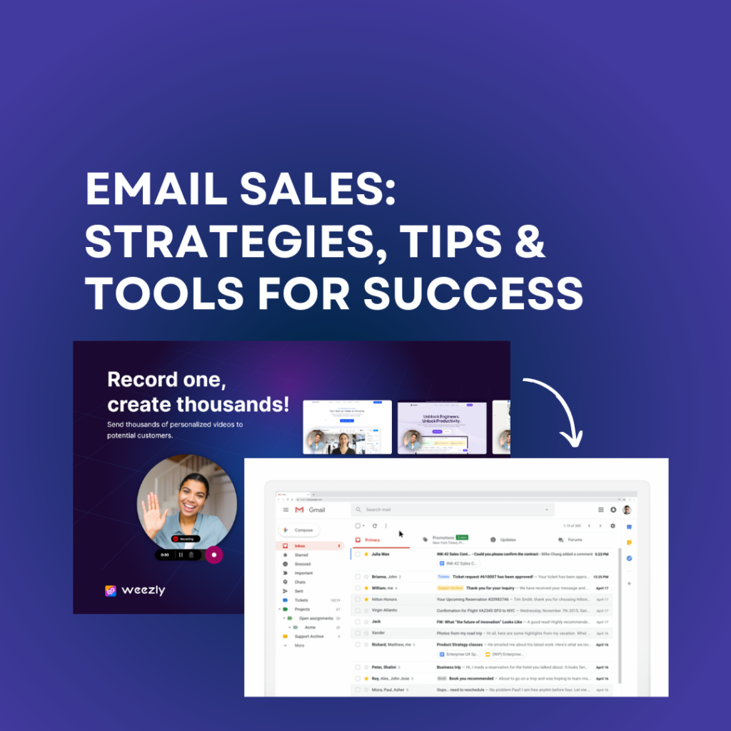 Email Sales: Strategies, Tips & Tools for Success