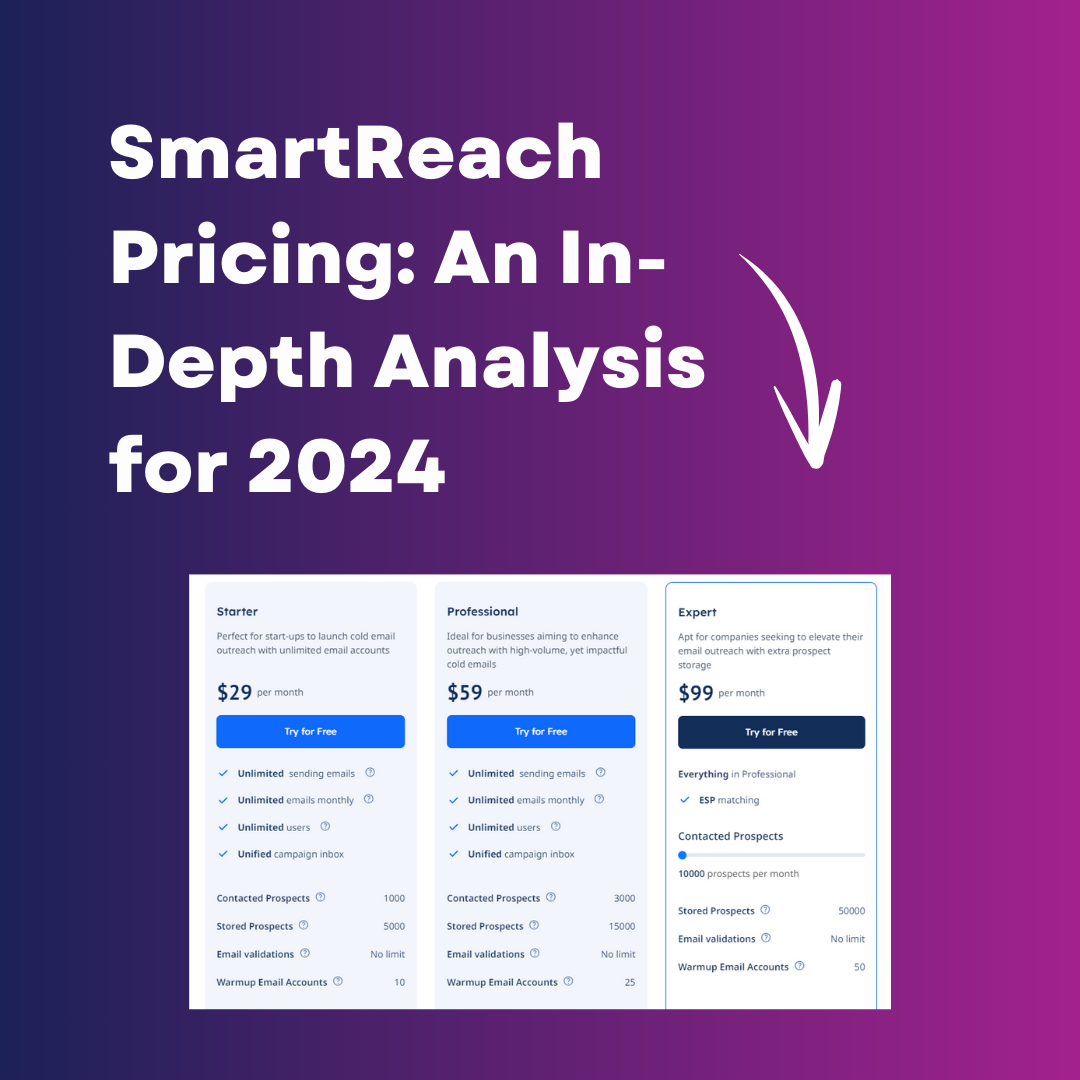 SmartReach Pricing: An In-Depth Analysis for 2024