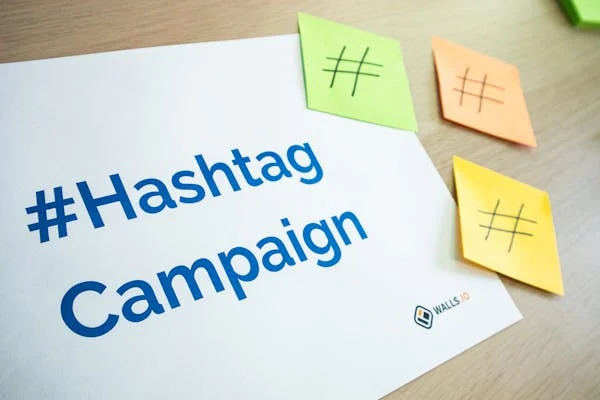 Video Marketing Campaign, hashtag