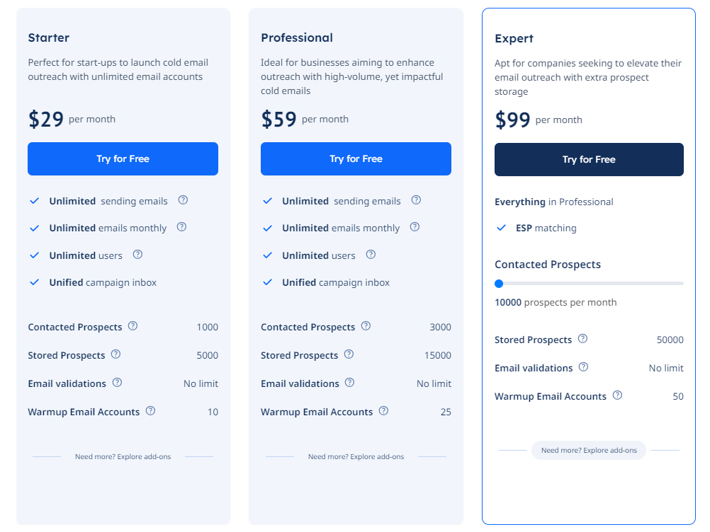 SmartReach Pricing