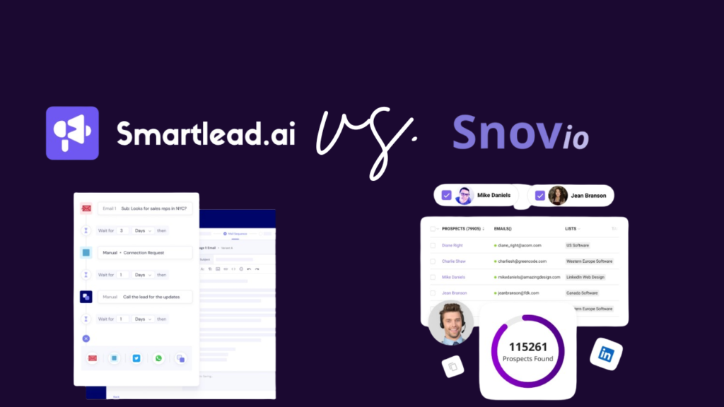 smartlead vs. snov.io