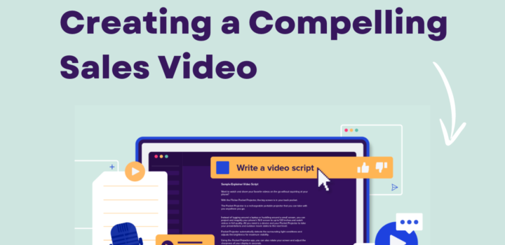 AI-Generated Scripts: Creating a Compelling Sales Video