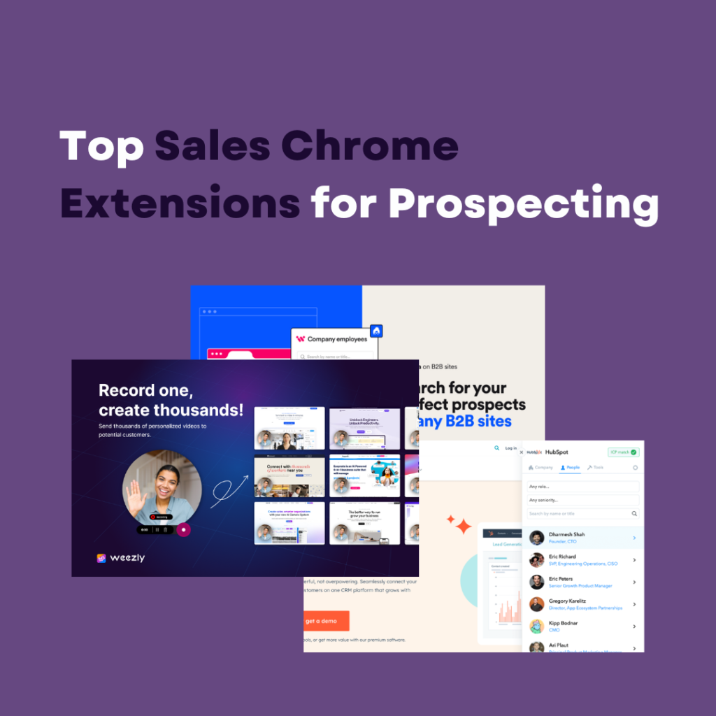 Top Sales Chrome Extensions for Prospecting