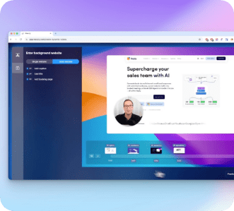 Create multi motion sequences in automated ai sales videos with Weezly