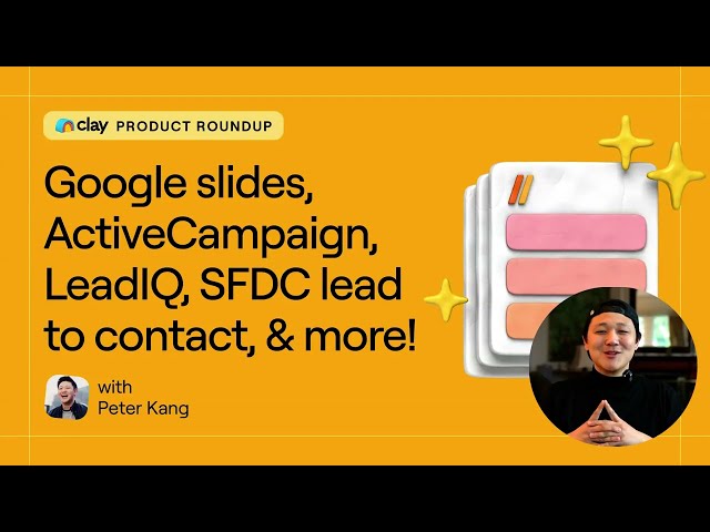 Mapping variables to slide fields in Google Slides integration for mass personalized decks