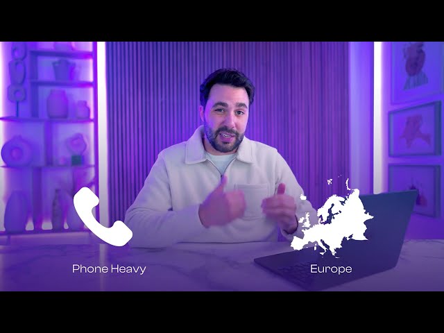 Side-by-side dashboard comparison illustrating reporting and outreach workflow differences between Zoom Info and Cognism
