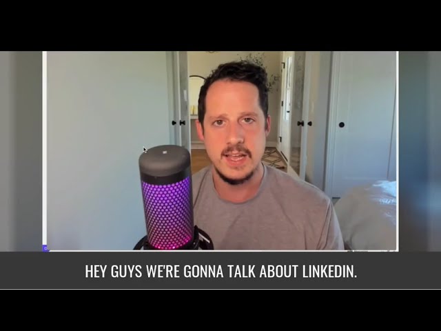 LinkedIn ad manager screenshot showing the setup for a single image ad and its engagement results