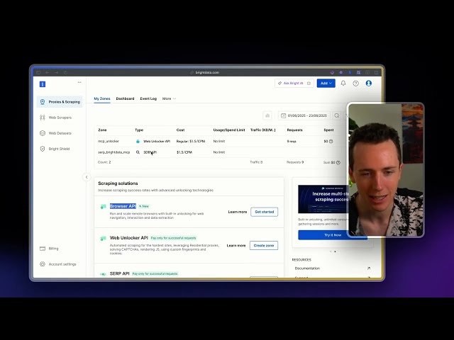 Demonstration of leads being scraped and automatically added to Air Table