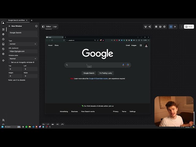 Amazon scraper workflow showing nodes connected for data extraction and storage