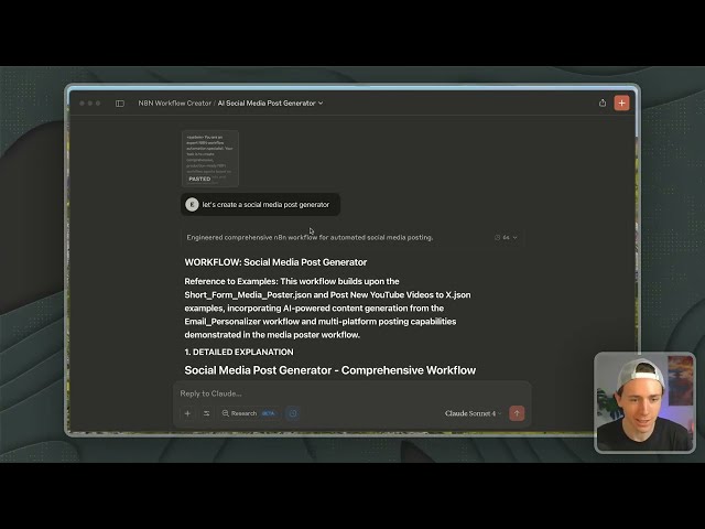 Screenshot showing Claude Opus 4 integrated with third-party tools and real-time data flows