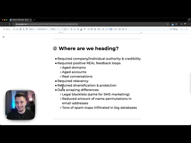 Example of a personalized cold email referencing LinkedIn activity for increased relevancy