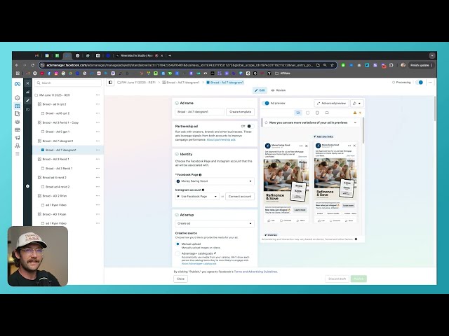 Interactive quiz funnel page qualifying mortgage leads before handing off to sales